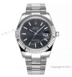 Super Clone Rolex Datejust ii JVS swiss Cal.3235 Grey Dial 904L Steel watch &72 Power Reserve